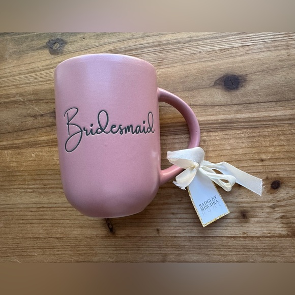 New Bridesmaid Pink Coffee Mug NWT - Picture 2 of 4